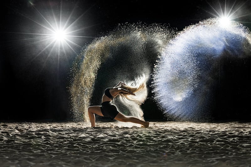 Fire Dancers Night Performance